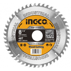 Диск пильный по дереву TCT 210х30 мм 48Т INGCO TSB121022